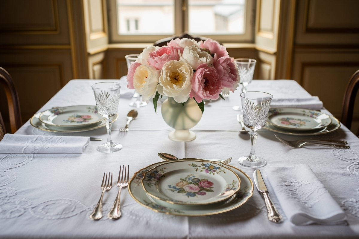 Style mamie-chic à table : la tendance vintage de 2026